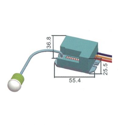 EMOS Čidlo pohybové PIR B 800W IP20 G1110