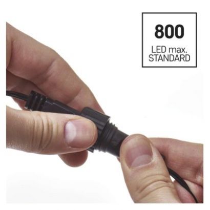 EMOS Záclona connect 100LED 1x2m IP44