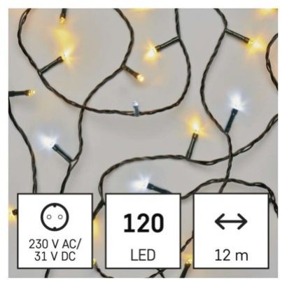 Svetlo vianočné Classic 120 LED 12m