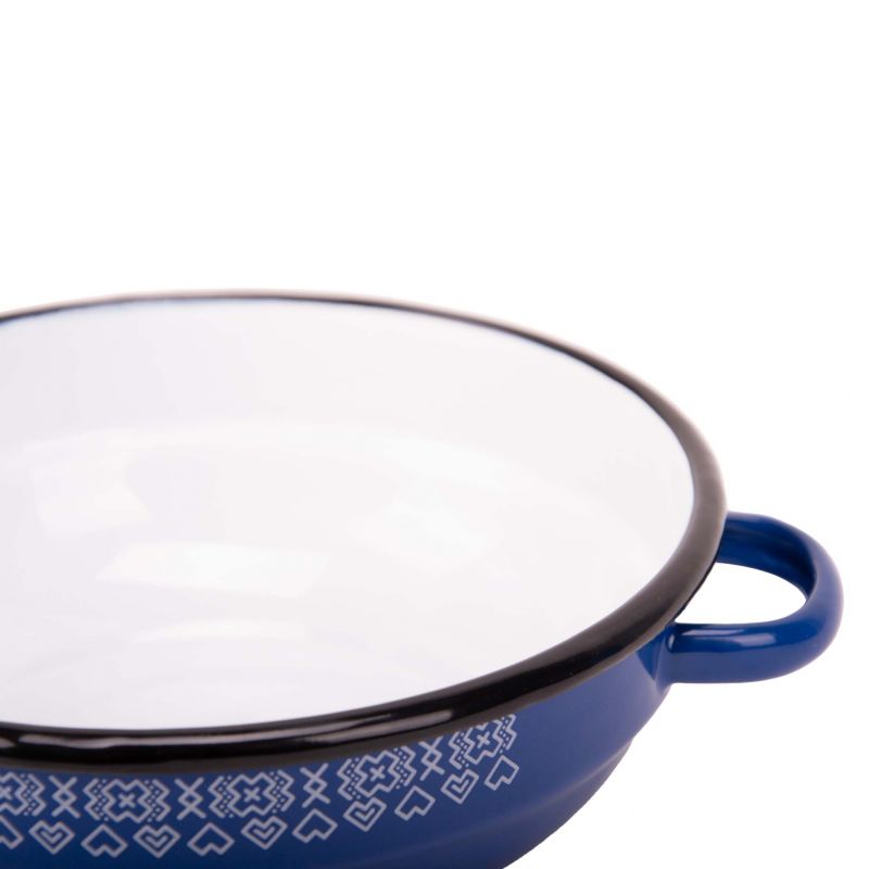Kinekus Misa sedliacka 18 cm/1l smaltovaná dekor Čičmany
