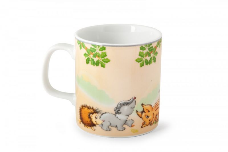Tanier detský porcelánový 3-dielna sada LESNÉ ZVIERATKÁ foto7