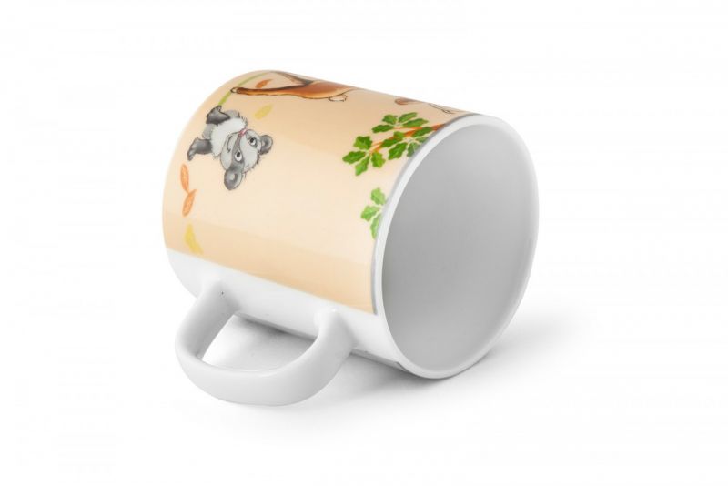 Tanier detský porcelánový 3-dielna sada LESNÉ ZVIERATKÁ foto9