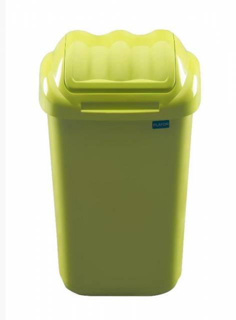 Kinekus Kôš na odpad preklápací plastový, 50 l, FALA, zelený