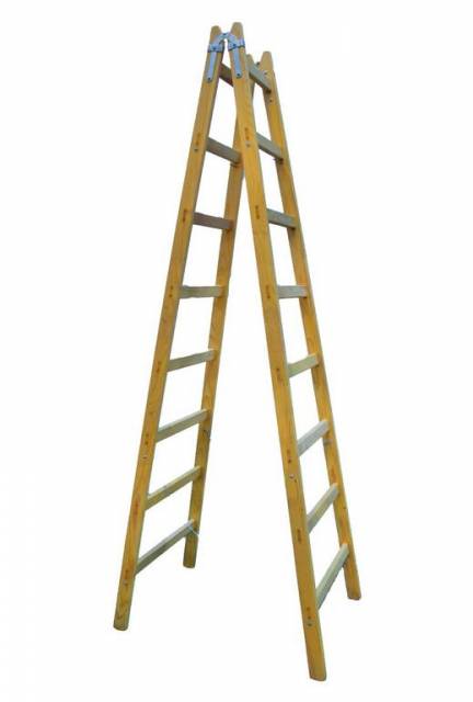 Rebrík Strend Pro DRD A 08 priečkový 258 cm