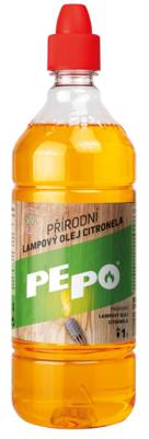 Pe-Po Citronela prírodný lampový olej proti komárom 1 l