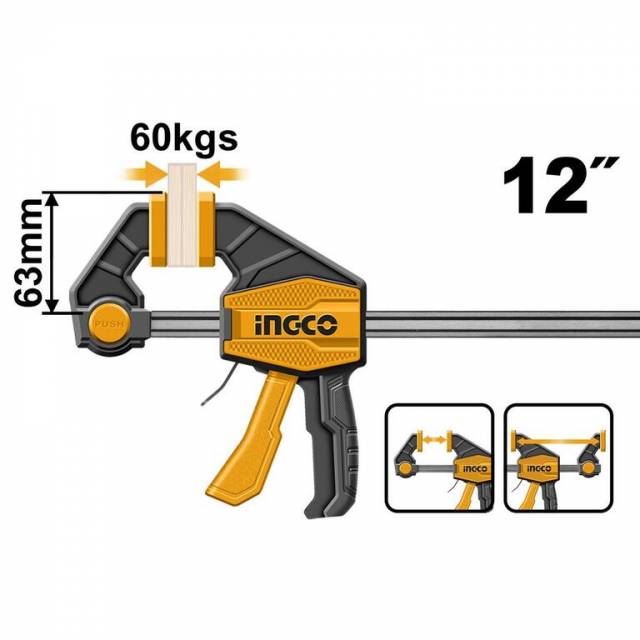 Kinekus Svorka stolárska rýchloupínacia 63x300mm INGCO