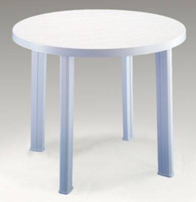 Stôl TONDO biely