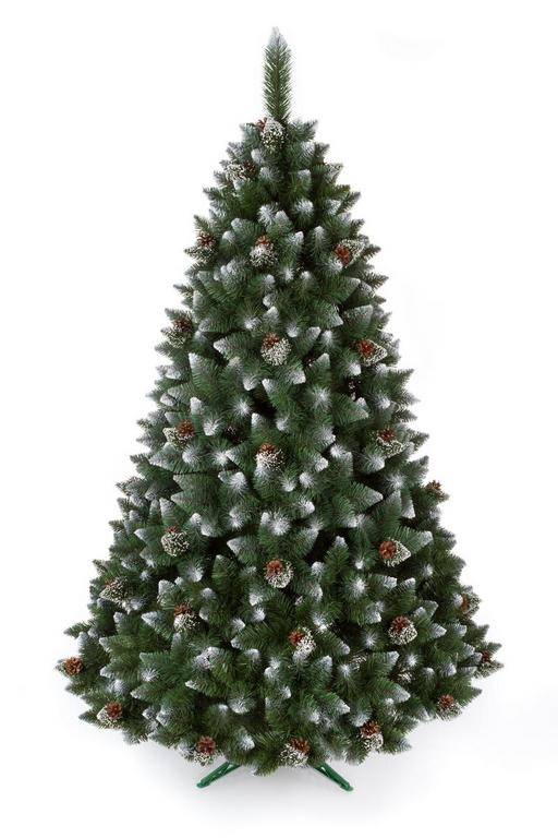 Vianočný stromček 2,2 m, diamantová borovica zasnežená
