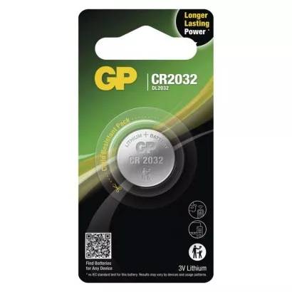 Lítiová gombíková batéria GP CR2032