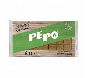 Podpaľovač pevný 32ks prírodný PEPO