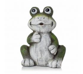 Postavička žaba 8,5x4,5x10 cm keramika