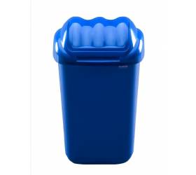 Kôš na odpad preklápací 30 l, plastový, FALA, modrý