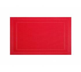 Prestieranie na stôl, 30x45 cm červené, PVC