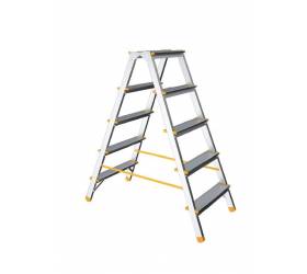 Schodíky, rebrík hliníkový 2x4, obojstranné