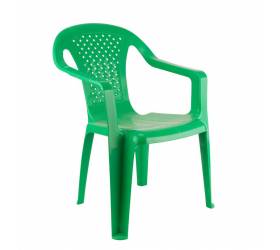 Stolička plastová BABY, zelená