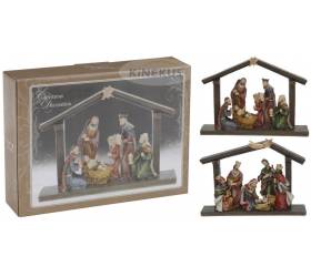 Betlehem 20,3x5,5x15 cm, s hviezdou