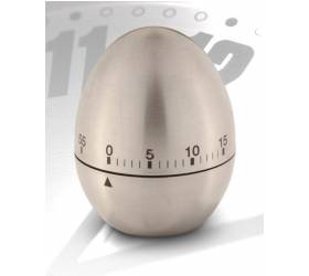 Minútky v tvare vajíčka, kovové, priemer 6,5cm