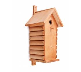 Búdka drevená pre vtáky, 22,5x18x34 cm