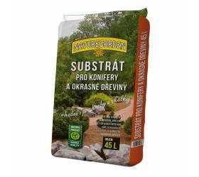 Substrát pre okrasné dreviny a hroby, 45l, NATURE GARDEN