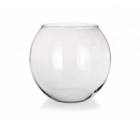 Váza GLOBE guľa priemer 21,5cm, číre sklo