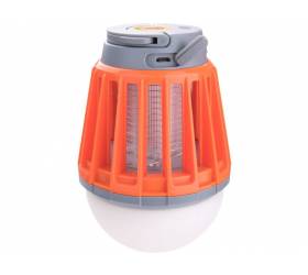 Svietidlo 3x1W SMD LED s lapačom komárov, 180lm, 4x60mW ultrafialová LED, IPX6