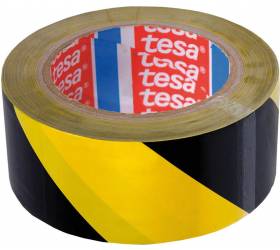 Páska lepiaca výstražná 60760, 50mmx33m, nosič PVC, žlto-čierna