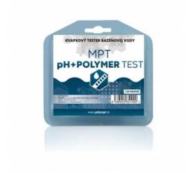Chémia bazénová bezchlórová MPT POLYMER + pH TEST