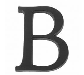 Číslo domové hliníkové 10,5 cm písmeno B