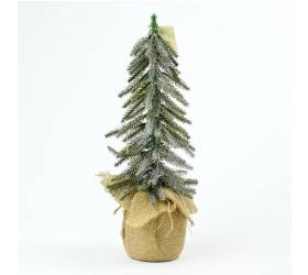 Stromček vianočný v jute 35 cm