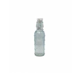Fľaša sklenená 250ml, s patentným uzáverom, okrúhla