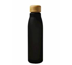 Fľaša sklenená s protišmykovou ochranou, 600ml