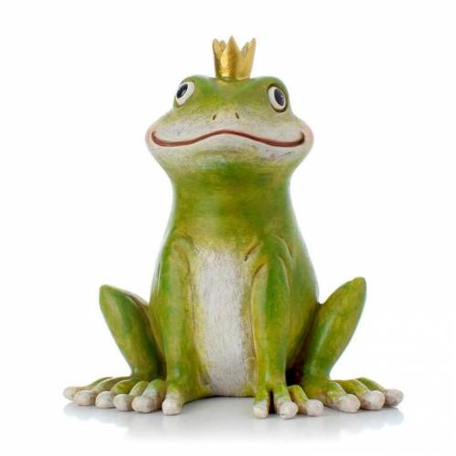 Postavička žaba 11x8x11,5 cm polyrezín