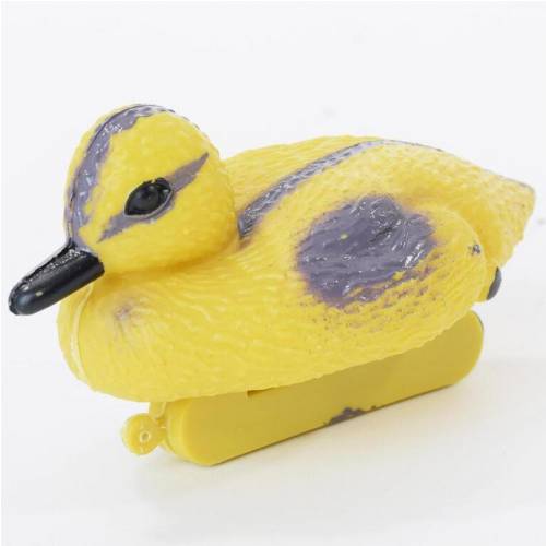 Postavička kačka plávajúca žltá