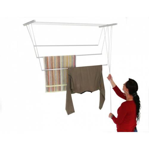 Sušiak stropný na prádlo, 5 tyčí, 160 cm