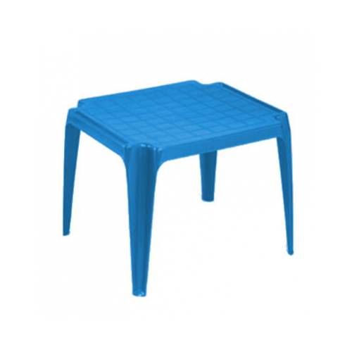 Stôl plastový BABY, modrý
