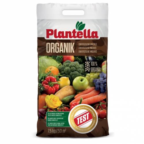Hnojivo organické univerzálne, 7,5 kg, ORGANIK, PLANTELLA