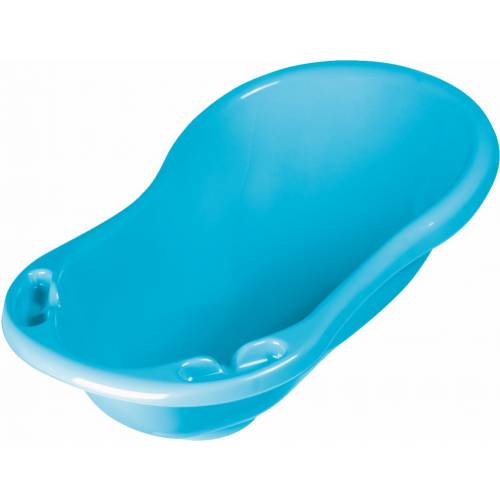 Vanička detská plastová, 84 cm severská modrá
