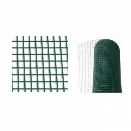 Pletivo štvorcové, zvárané, chovateľské, PVC, 13x13mm, 1,2x1000mm, 25m