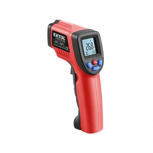 Merač teploty infračervený, -50 až 550C, LCD, 148g