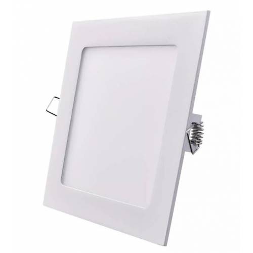 LED panel štvorcový vstavaný 12,5W, biely, 17x17cm, neutrálna biela