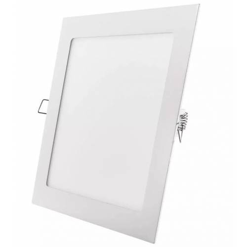 LED panel štvorcový vstavaný 18W, biely, 22x22cm, neutrálna biela
