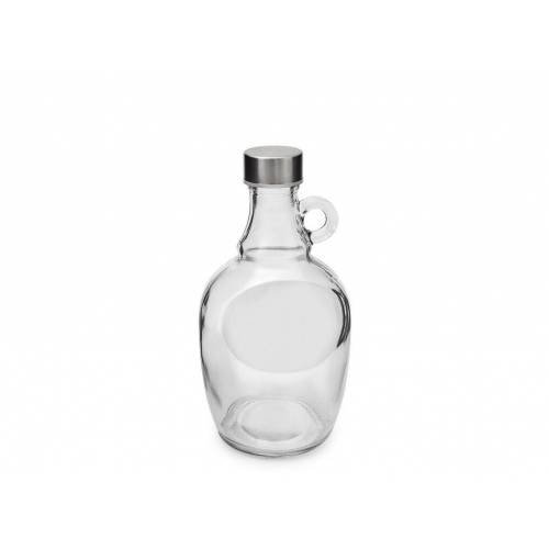 Fľaša s uzáverom + s uškom sklenená 1l GALON