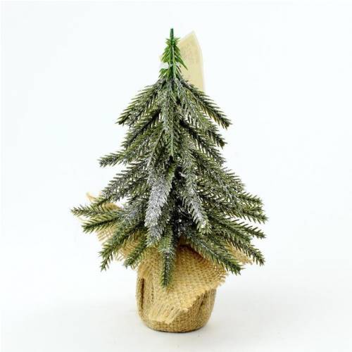 Stromček vianočný v jute 16 cm