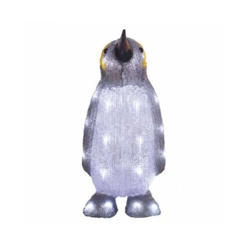 Vianočný tučniak 30Led 35cm plast