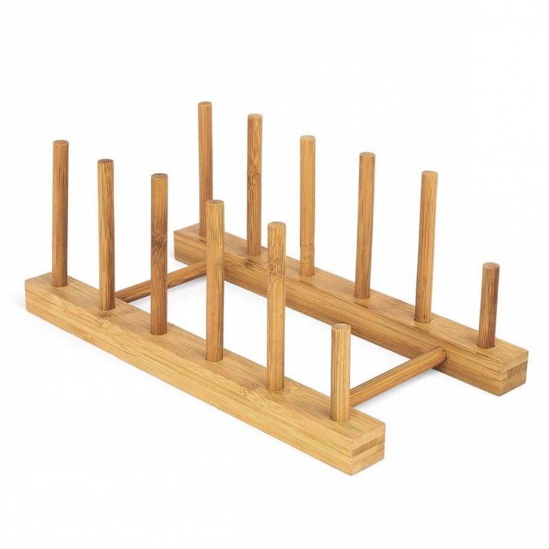 Držiak / stojan/ na pokrievky drevený 27 x 14,5 x 11 cm
