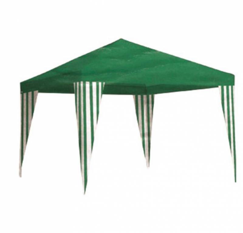 Altánok záhradný, polyetylénový, 3x3m, zelený