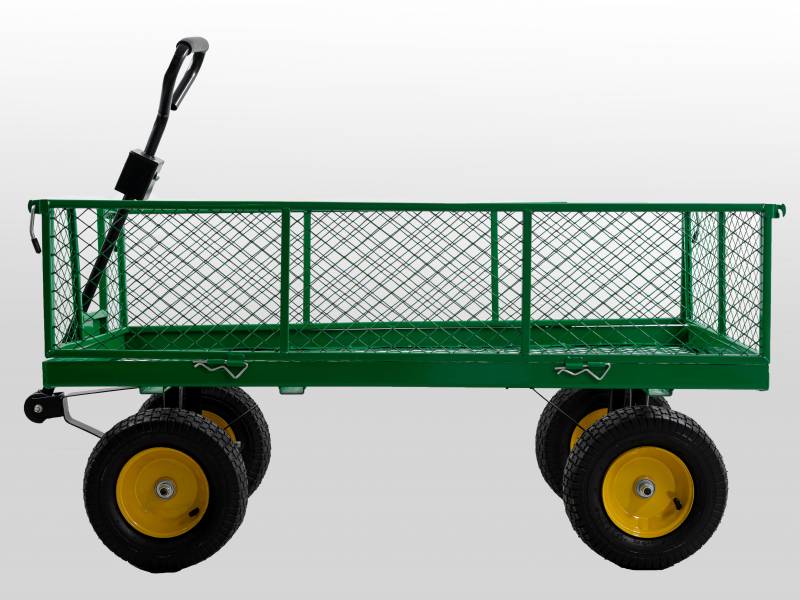 Univerzálny vozík XL, nosnosť 300 kg, ložná plocha 120x60cm, sklopné bočnice