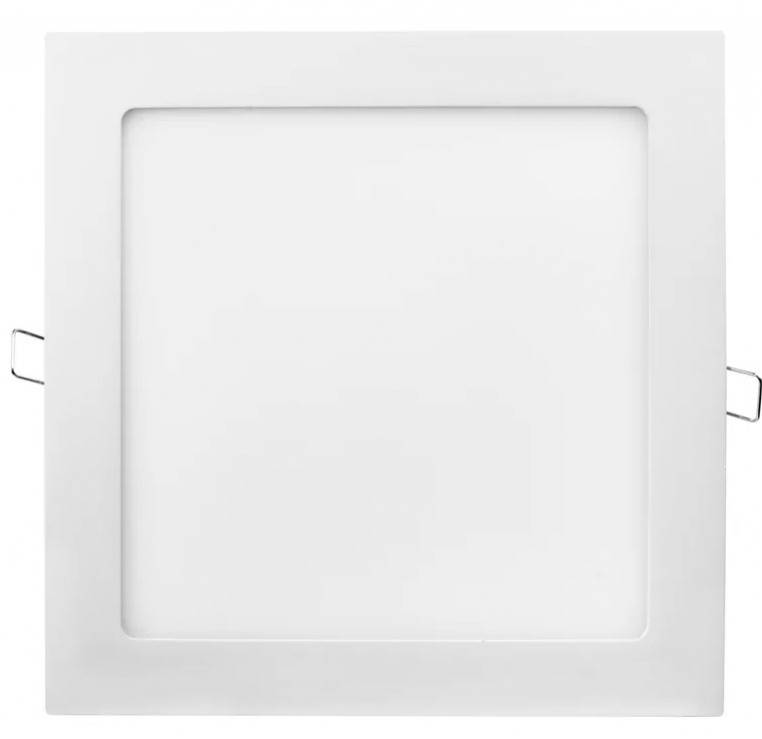 LED panel štvorcový vstavaný 18W, biely, 22x22cm, neutrálna biela