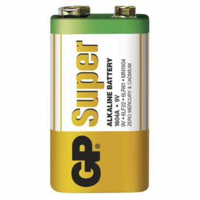 Batéria, monočlánok GP 1604 A, 9V