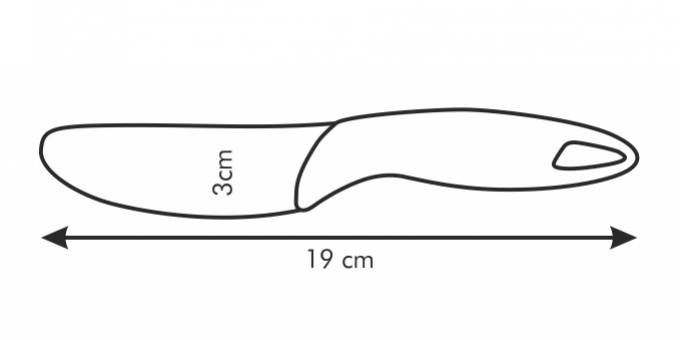Noz na natieranie PRESTO 10cm